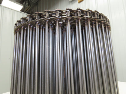 Cambridge T304-16 Cam-Grid Stainless Wire Conveyor Belt 16" x 35' Food Grade