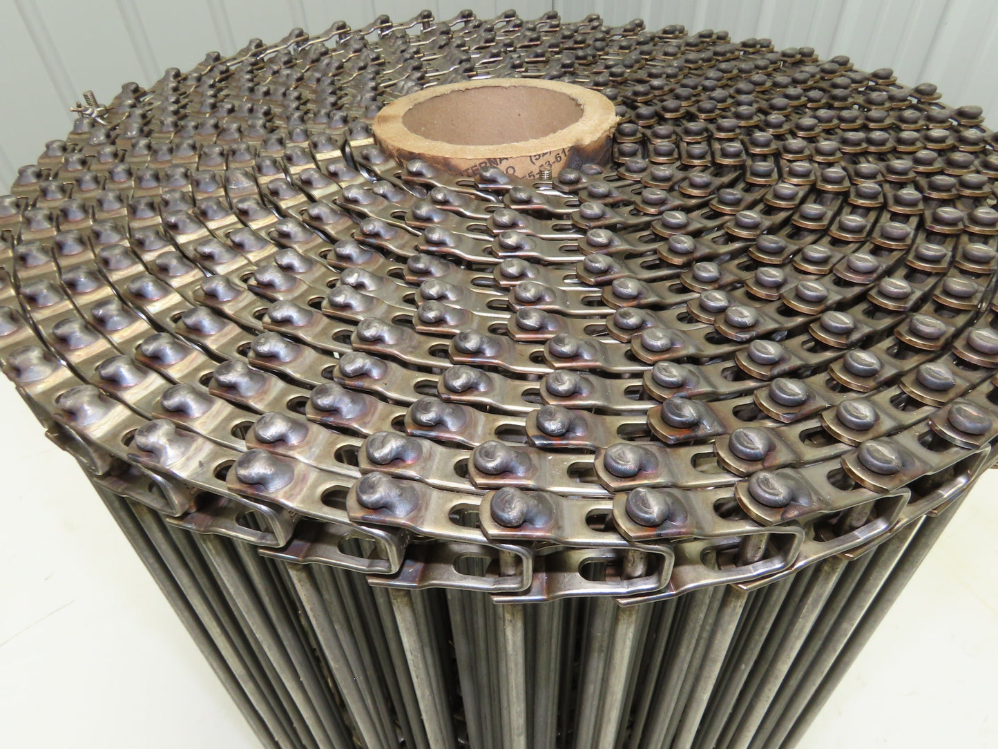 Cambridge T304-16 Cam-Grid Stainless Wire Conveyor Belt 16" x 35' Food Grade