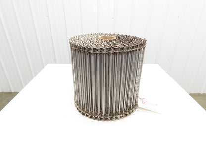 Cambridge T304-16 Cam-Grid Stainless Wire Conveyor Belt 16" x 35' Food Grade
