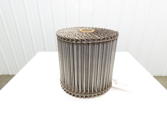 Cambridge T304-16 Cam-Grid Stainless Wire Conveyor Belt 16" x 35' Food Grade