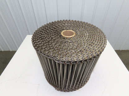 Cambridge T304-16 Cam-Grid Stainless Wire Conveyor Belt 16" x 50' Food Grade