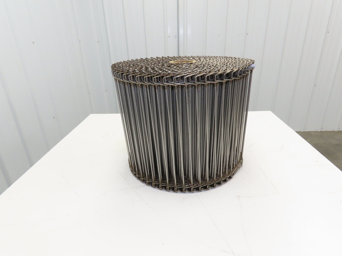 Cambridge T304-16 Cam-Grid Stainless Wire Conveyor Belt 16" x 50' Food Grade