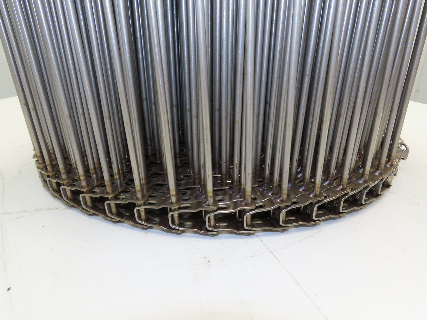 Cambridge T304-16 Cam-Grid Stainless Wire Conveyor Belt 16" x 50' Food Grade