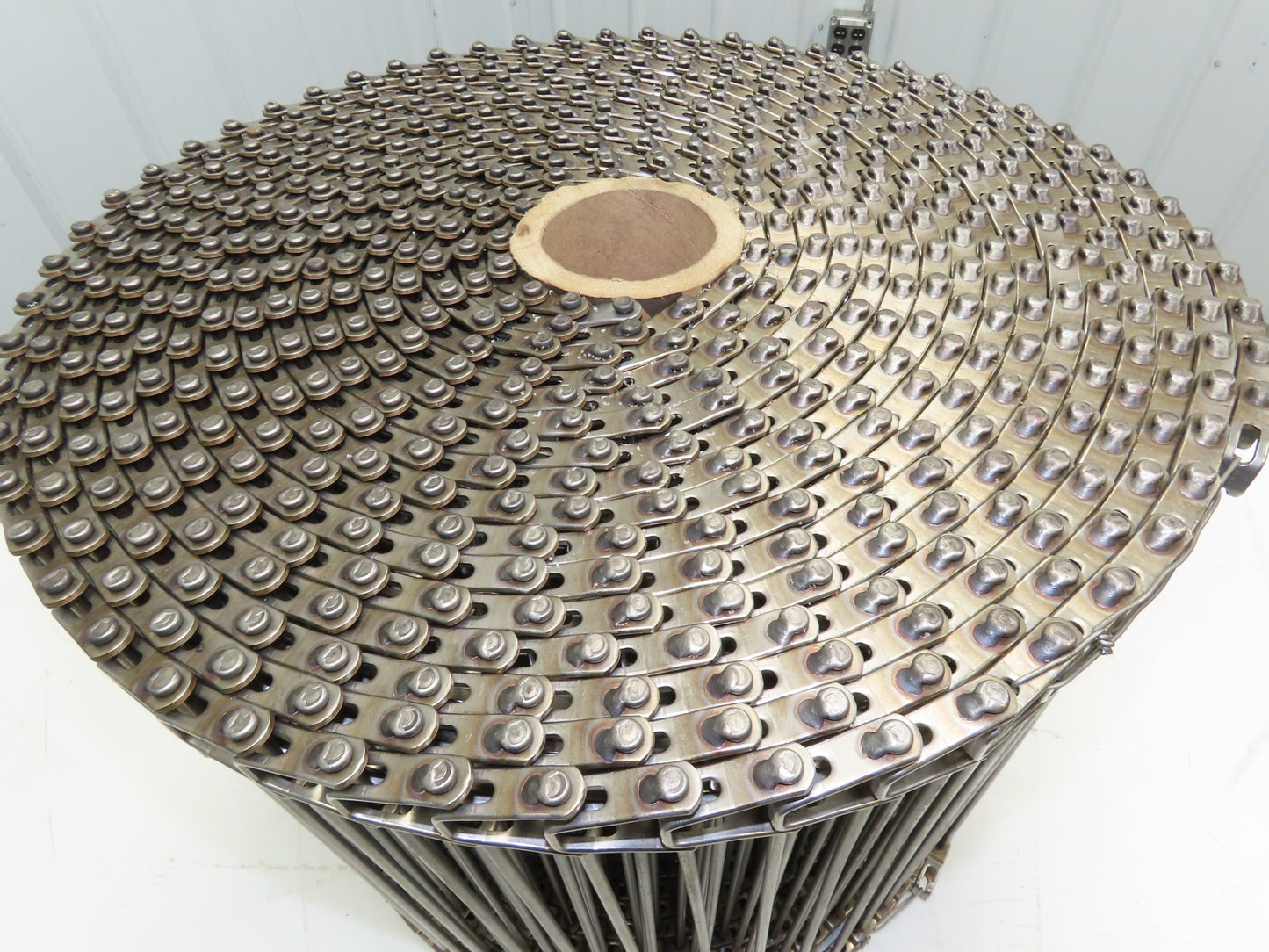 Cambridge T304-16 Cam-Grid Stainless Wire Conveyor Belt 16" x 50' Food Grade