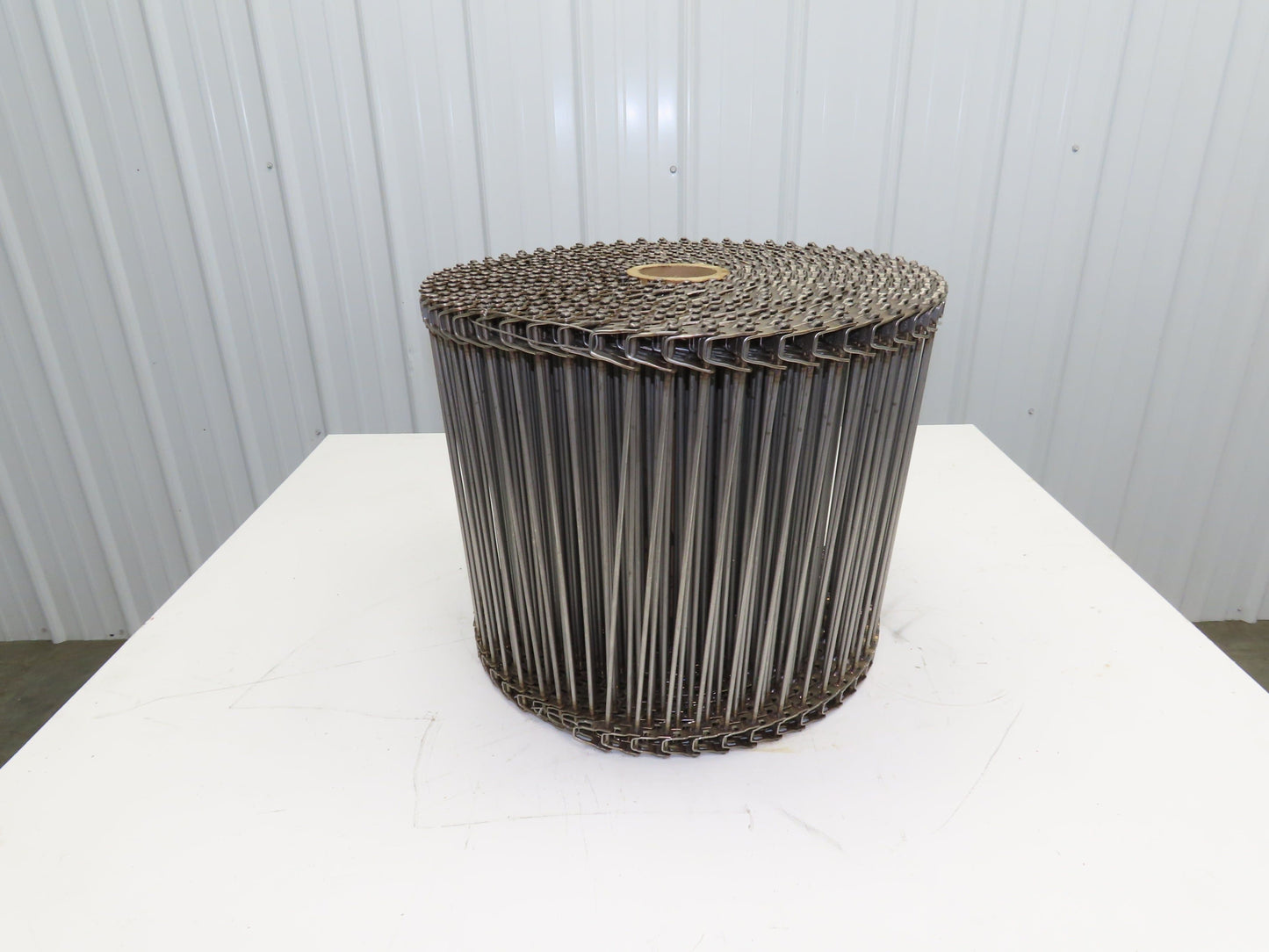 Cambridge T304-16 Cam-Grid Stainless Wire Conveyor Belt 16" x 50' Food Grade