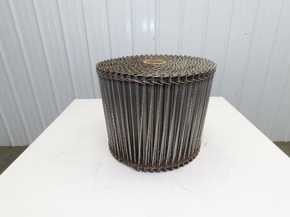 Cambridge T304-16 Cam-Grid Stainless Wire Conveyor Belt 16" x 50' Food Grade