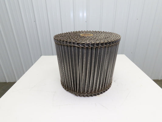 Cambridge T304-16 Cam-Grid Stainless Wire Conveyor Belt 16" x 50' Food Grade