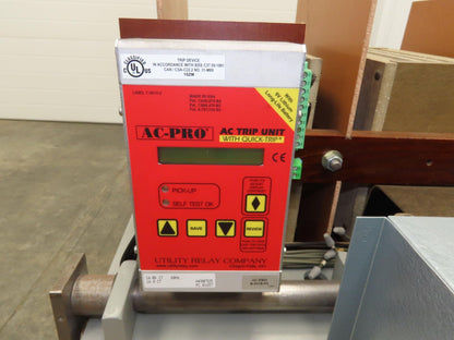 Allis Chalmers LA-3000 Air Circuit Breaker 600VAC 3000A 3 Pole AC Pro Quick Trip