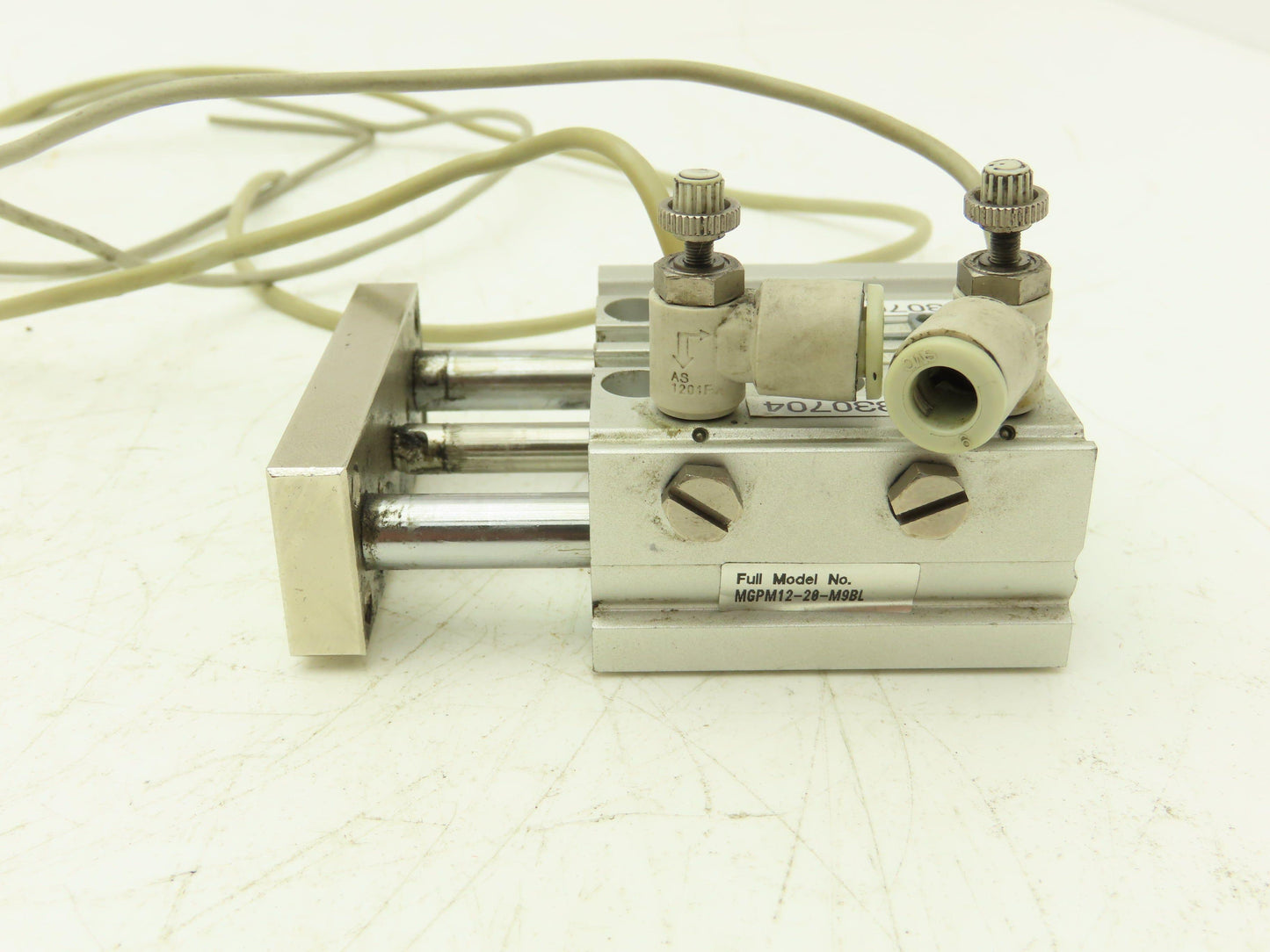 SMC MGPM12-20-M9BL Pneumatic Guided Cylinder Slide Bearing 12mm Bore 20mm Stroke