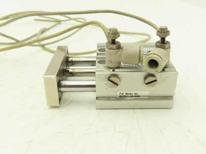 SMC MGPM12-20-M9BL Pneumatic Guided Cylinder Slide Bearing 12mm Bore 20mm Stroke