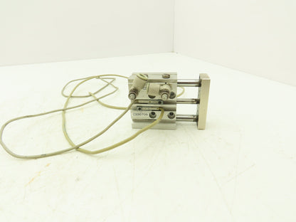 SMC MGPM12-20-M9BL Pneumatic Guided Cylinder Slide Bearing 12mm Bore 20mm Stroke