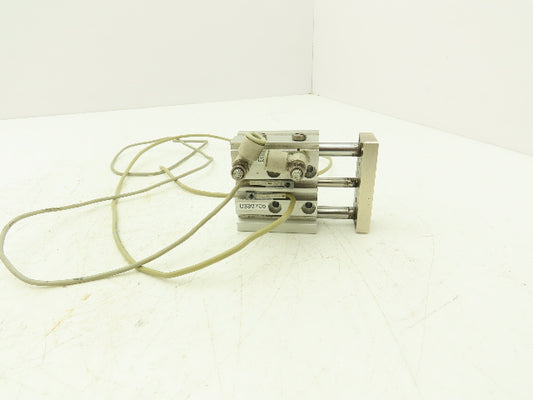 SMC MGPM12-20-M9BL Pneumatic Guided Cylinder Slide Bearing 12mm Bore 20mm Stroke