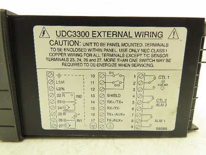 Honeywell DC330B-KE-003-21-000000-E0-0 UDC3300 Digital Temperature Controller