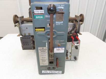 Allis Chalmers LA-600 Air Circuit Breaker 600VAC 600A Switchgear Static Trip II