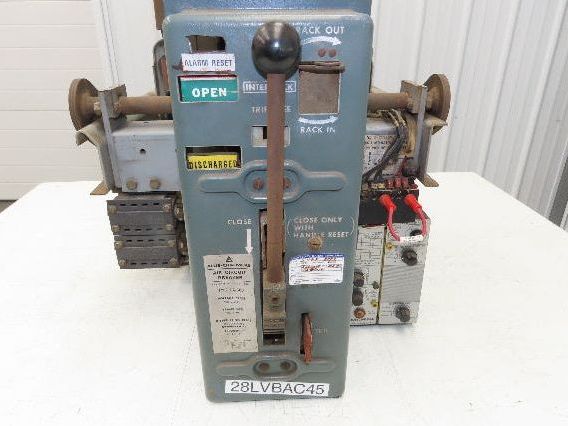 Allis Chalmers LA-600 Air Circuit Breaker 600VAC 600A Switchgear Static Trip II
