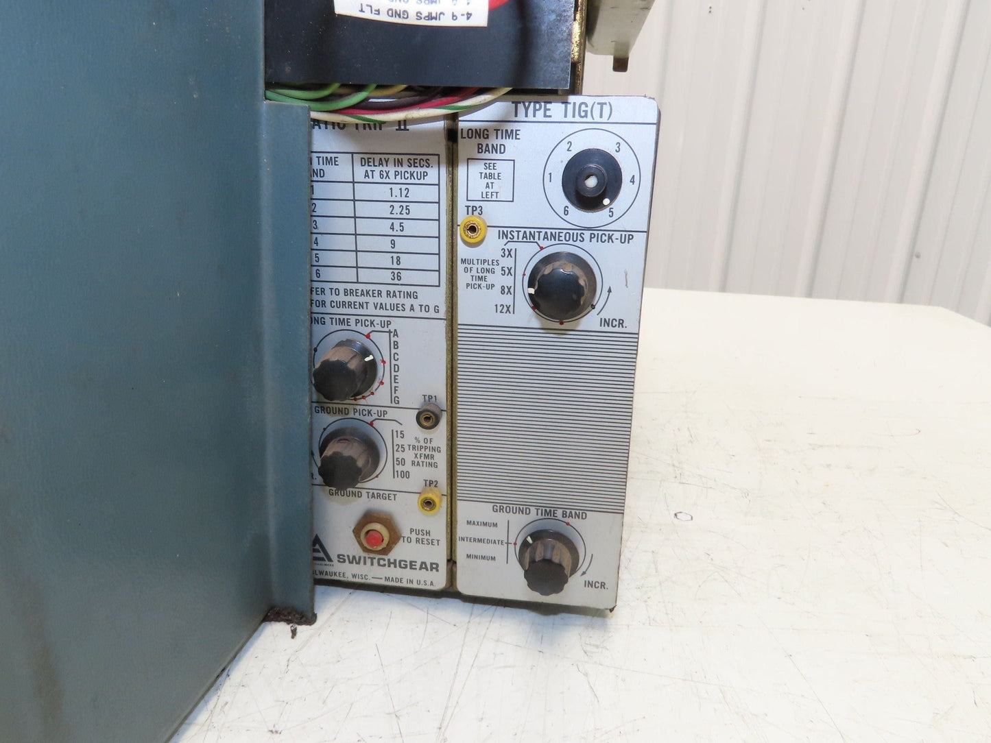 Allis Chalmers LA-600 Air Circuit Breaker 600VAC 600A Switchgear Static Trip II