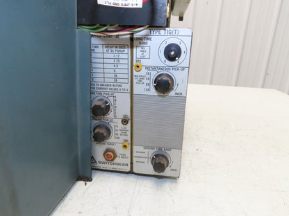 Allis Chalmers LA-600 Air Circuit Breaker 600VAC 600A Switchgear Static Trip II