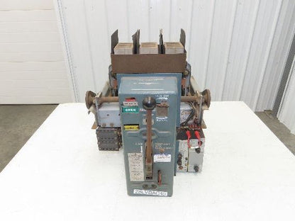 Allis Chalmers LA-600 Air Circuit Breaker 600VAC 600A Switchgear Static Trip II