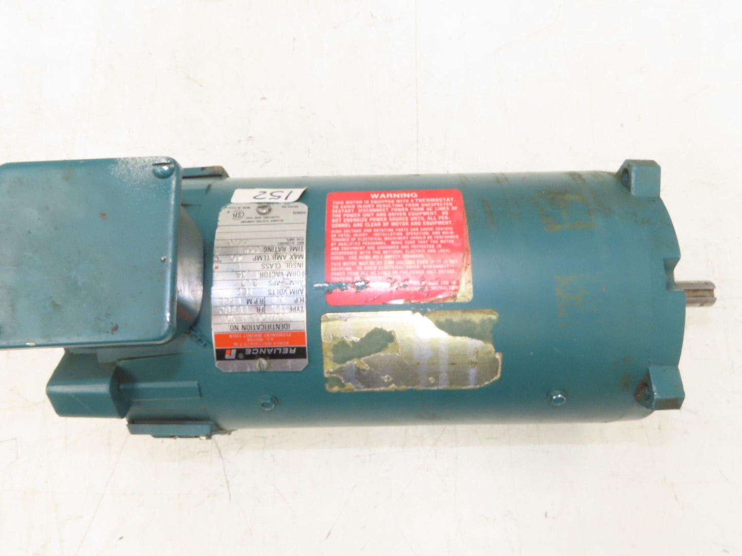 Reliance Electric T56H1042M-XC DC Motor 3/4HP 1725 RPM 180V 56C Frame