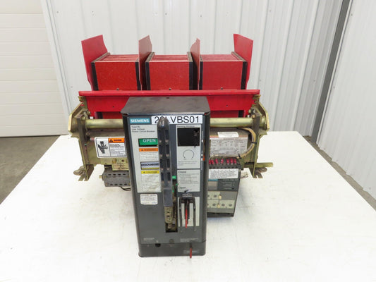 Siemens RL-2000 Air Circuit Breaker 600VAC 2000A Switchgear Static Trip III