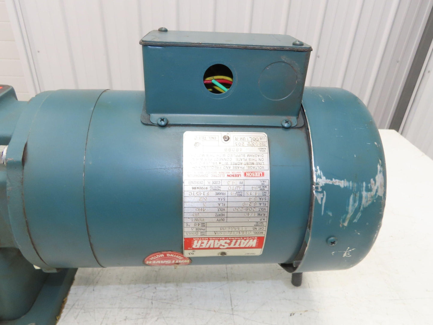 Leeson 121065.00 Gearmotor 2Hp 10:1 Tigear Reducer 174 RPM 230/460V 3PH LH 145TC