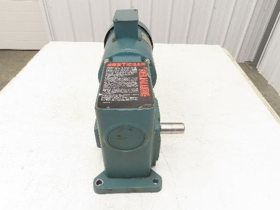 Leeson 121065.00 Gearmotor 2Hp 10:1 Tigear Reducer 174 RPM 230/460V 3PH LH 145TC