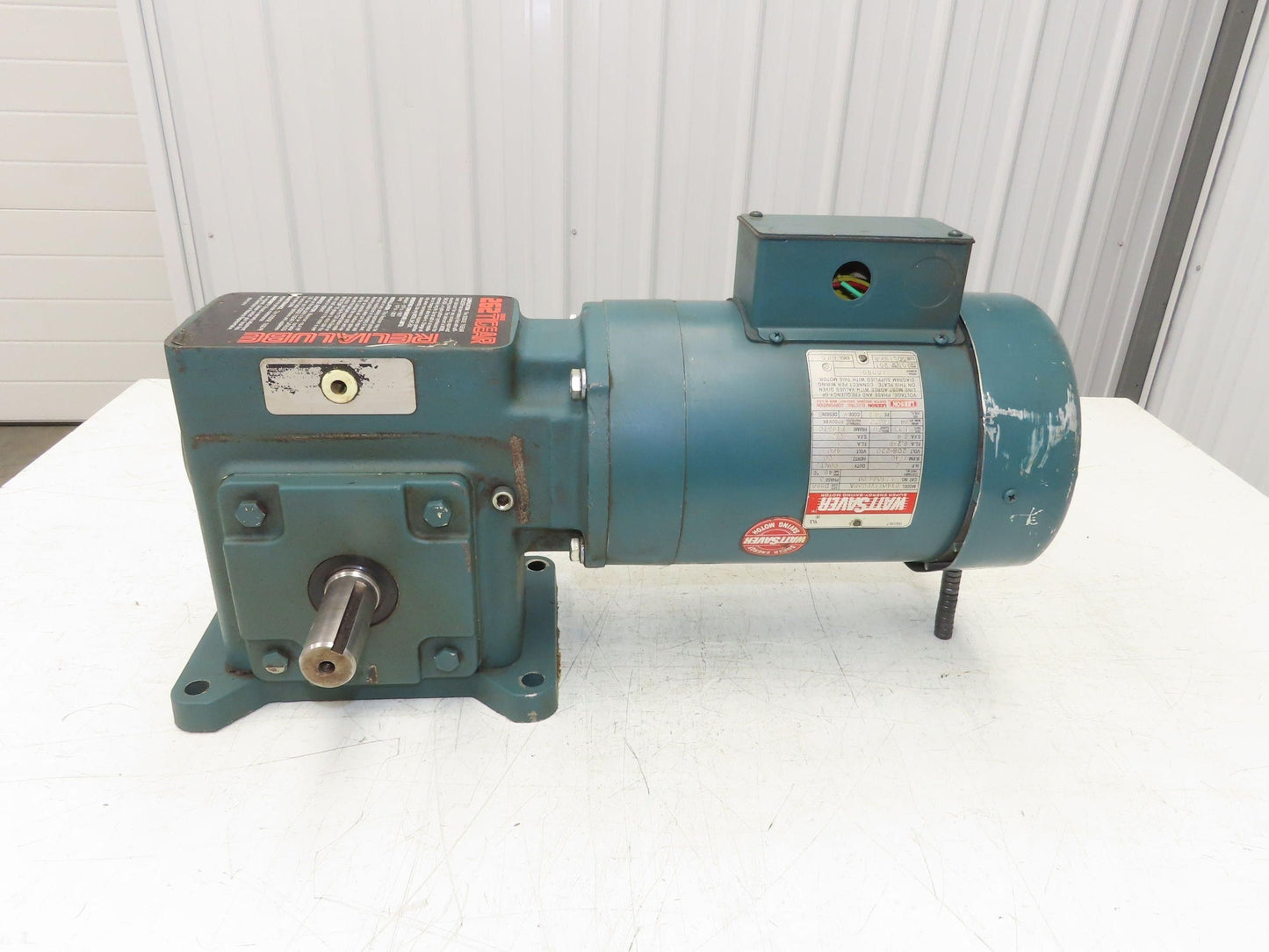 Leeson 121065.00 Gearmotor 2Hp 10:1 Tigear Reducer 174 RPM 230/460V 3PH LH 145TC