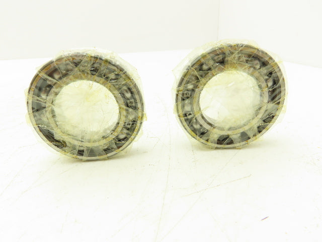 FAG 6006RSR Deep Groove Ball Bearing 30mm ID 55mm OD 13mm W Lot of 2