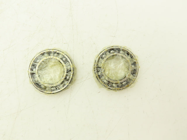 FAG 6006RSR Deep Groove Ball Bearing 30mm ID 55mm OD 13mm W Lot of 2