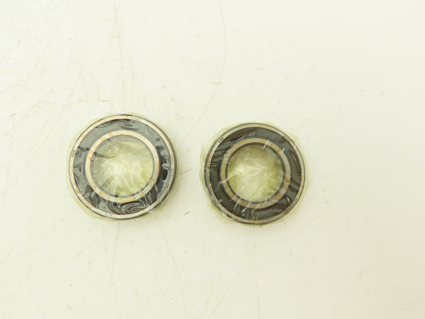 FAG 6006RSR Deep Groove Ball Bearing 30mm ID 55mm OD 13mm W Lot of 2