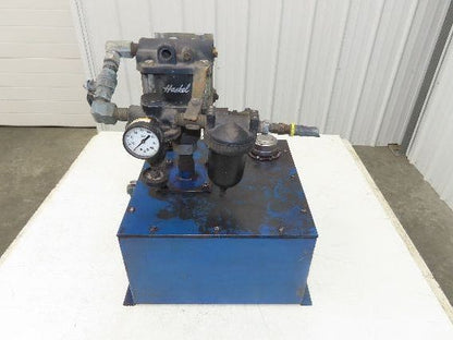 Haskel 4B-30 Pneumatic Air Powered Liquid/Oil Pump 5 Gal Hydraulic Power Unit