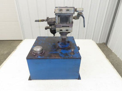 Haskel 4B-30 Pneumatic Air Powered Liquid/Oil Pump 5 Gal Hydraulic Power Unit