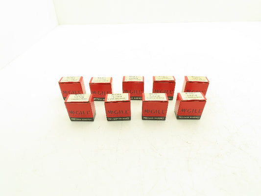 McGill CCF 3/4 SB Cam Follower 3/4" Roller Dia 1/2" Roller Width Lot of 9