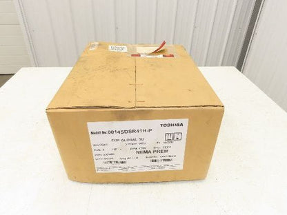 Toshiba EQP Global AC Motor 1Hp 1765 RPM 230/460V 3PH 56 Frame 0014SDSR41H-P