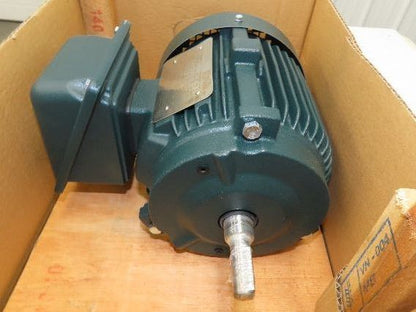 Toshiba EQP Global AC Motor 1Hp 1765 RPM 230/460V 3PH 56 Frame 0014SDSR41H-P