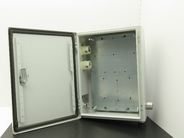 Rittal WM 8017529 Electrical Enclosure 16x12x6" Hubbell Connectors