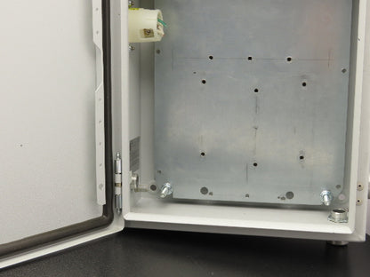 Rittal WM 8017529 Electrical Enclosure 16x12x6" Hubbell Connectors