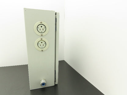 Rittal WM 8017529 Electrical Enclosure 16x12x6" Hubbell Connectors