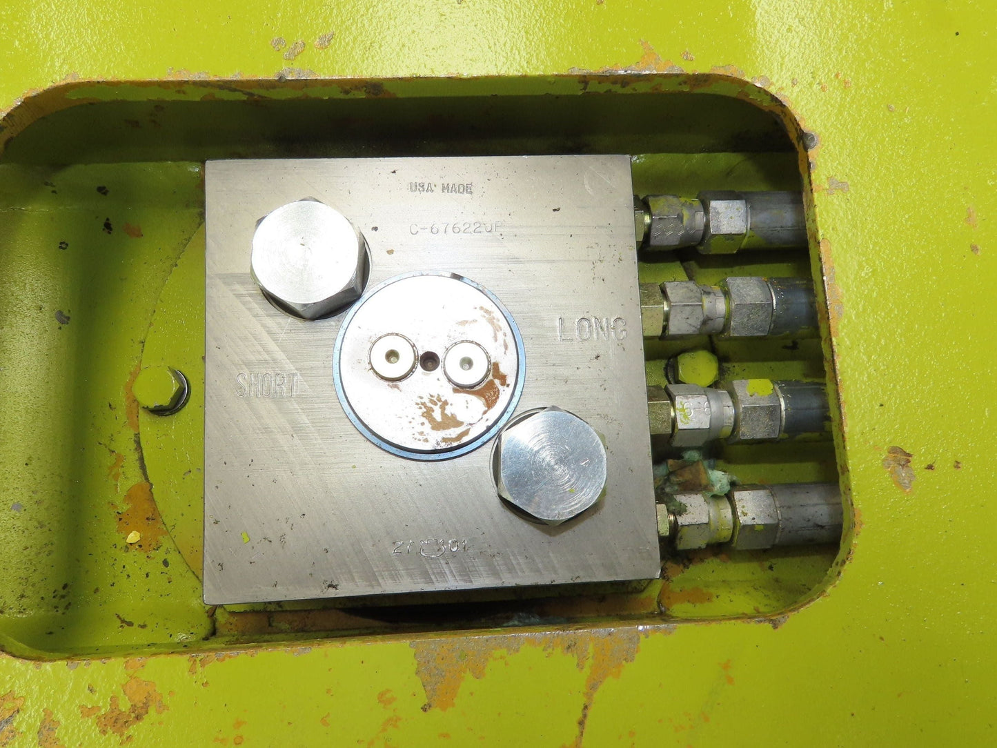 Cascade 40D Paper Roll Clamp 4000LB Fork Lift Truck Clamping Attachment Class 2