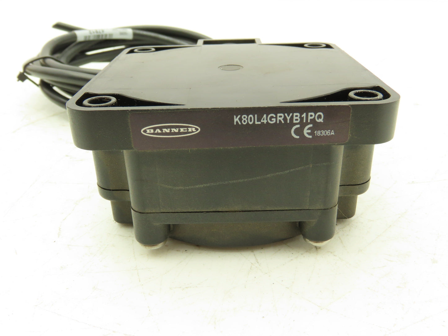 Banner K80L4GRYB1PQ Intelligent Indicator Light 4 Color Segmented 18-30VDC RGBY