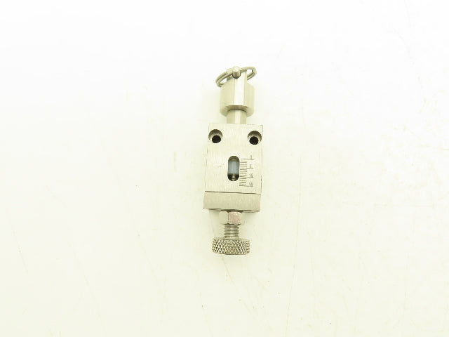 Lightning Bolt 61-152-1 Stainless Screw Gauge Quick Release Pin Hinge 3/8-16