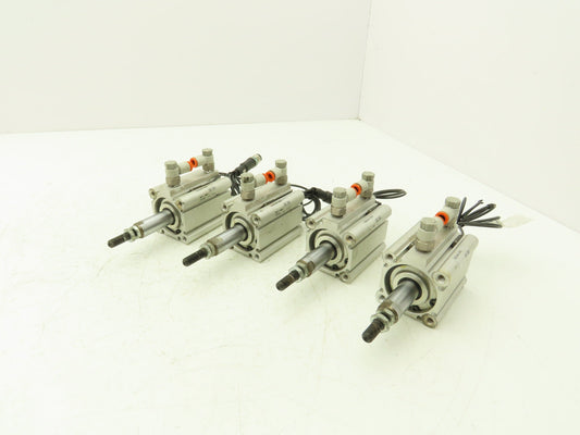 SMC CDQ2A40-30DZ Pneumatic Cylinder Lot of 4