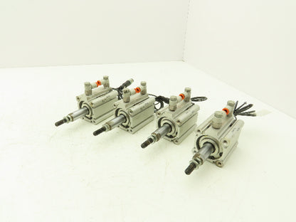 SMC CDQ2A40-30DZ Pneumatic Cylinder Lot of 4