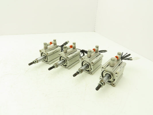 SMC CDQ2A40-30DZ Pneumatic Cylinder Lot of 4