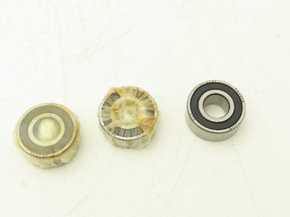 SKF 63001-2RS1 Cylindrical Roller Bearing 12mm ID 28mm OD 12mm W Lot of 3