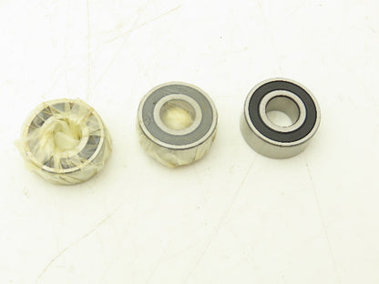 SKF 63001-2RS1 Cylindrical Roller Bearing 12mm ID 28mm OD 12mm W Lot of 3