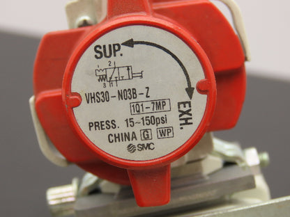 SMC VHS30-N03B-Z Regulator Filter Valve Gauge Muffler Assembly Lot of 2