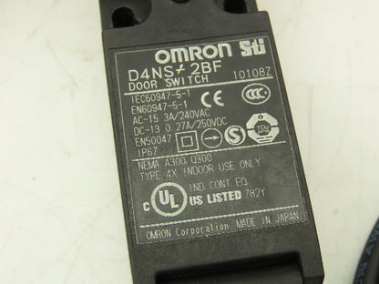 Omron D4NS-2BF Safety Door Switch 3A 240VAC/0.27A 250VDC Lot of 11