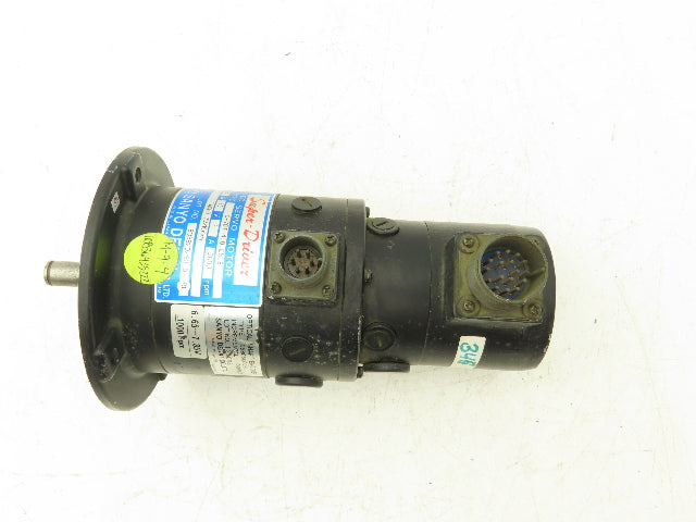 Sanyo Denki C-70T-4001E51B DC Servo Motor 2000rpm 0.18kW 85v 3A 71 Frame