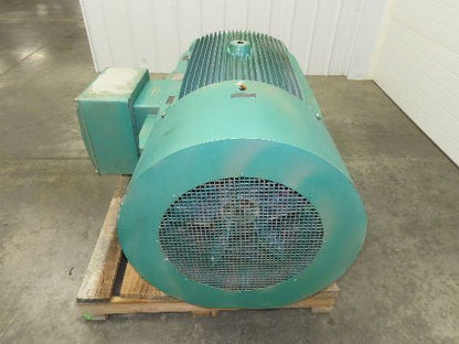 Weg PBLN300-12-586/7F2 AC Motor 300Hp 365A 1190 RPM 460V 3PH Delta Wye 586/7T